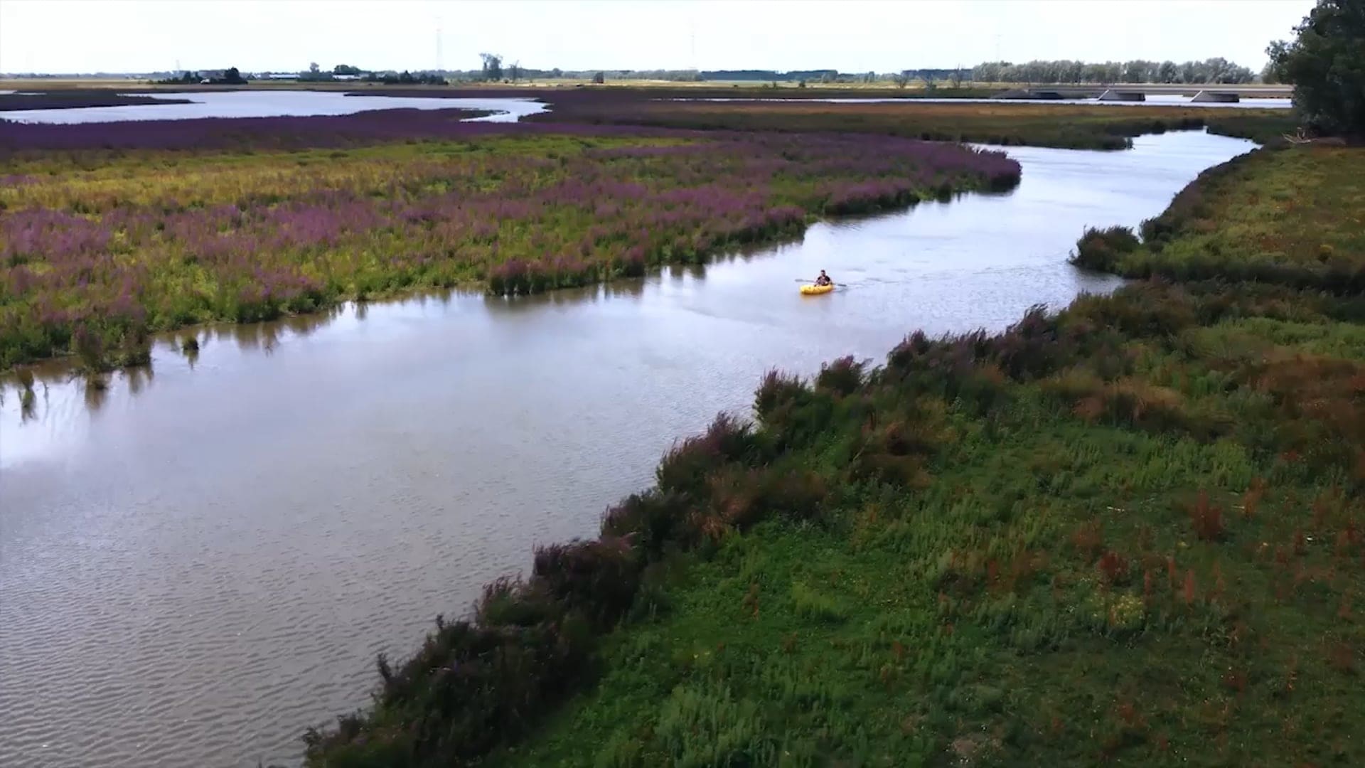 packraften natuurpark biesbosch nederland