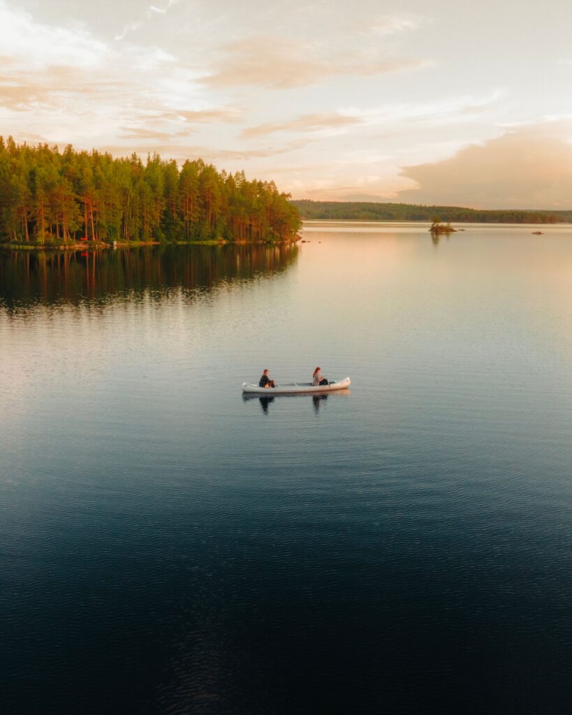 canoe trip dalsland