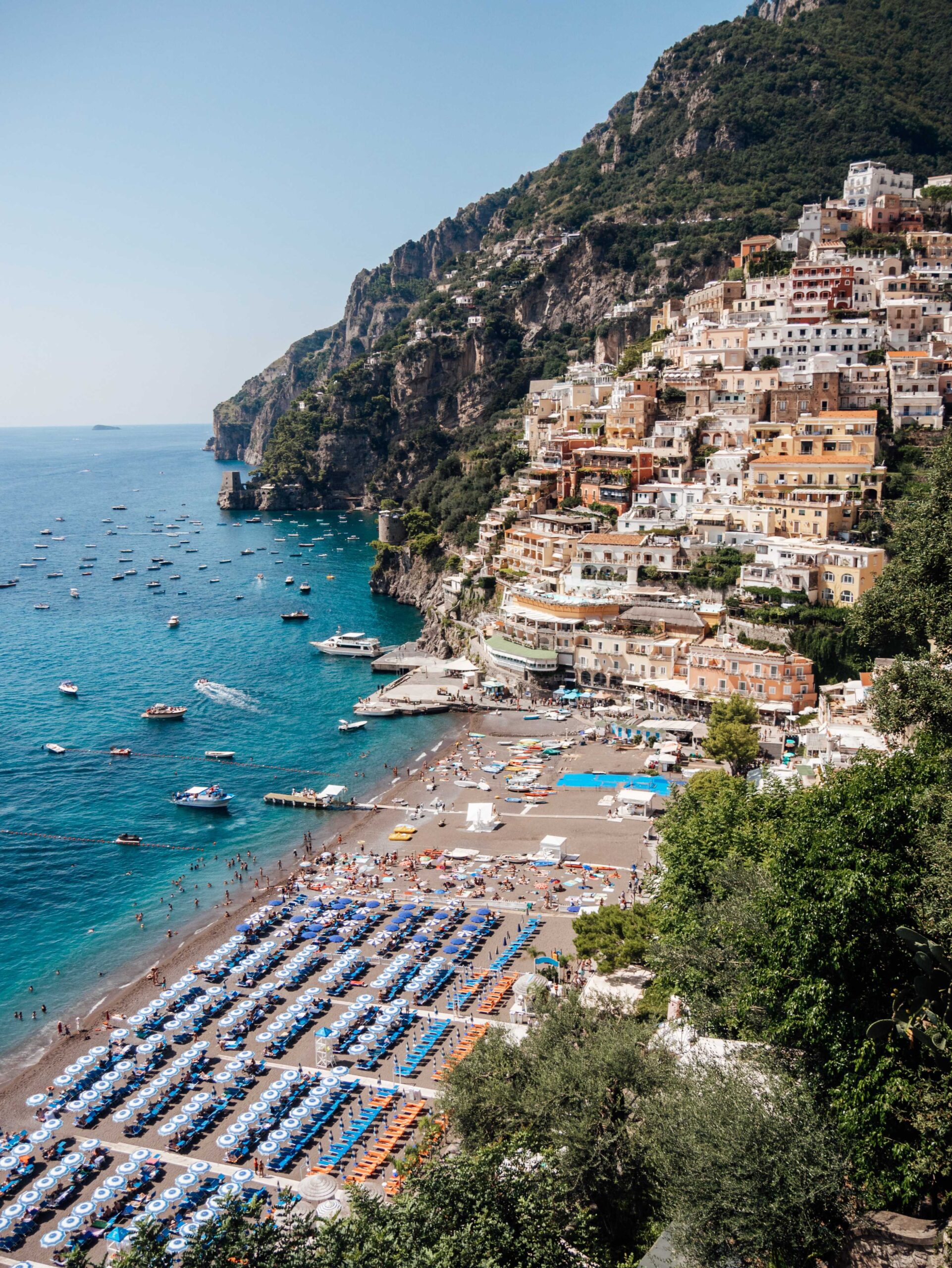 plage côte amalfitaine paysage
